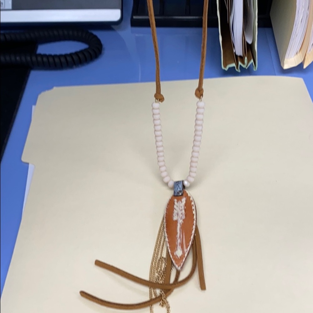 Matching earrings and necklace set